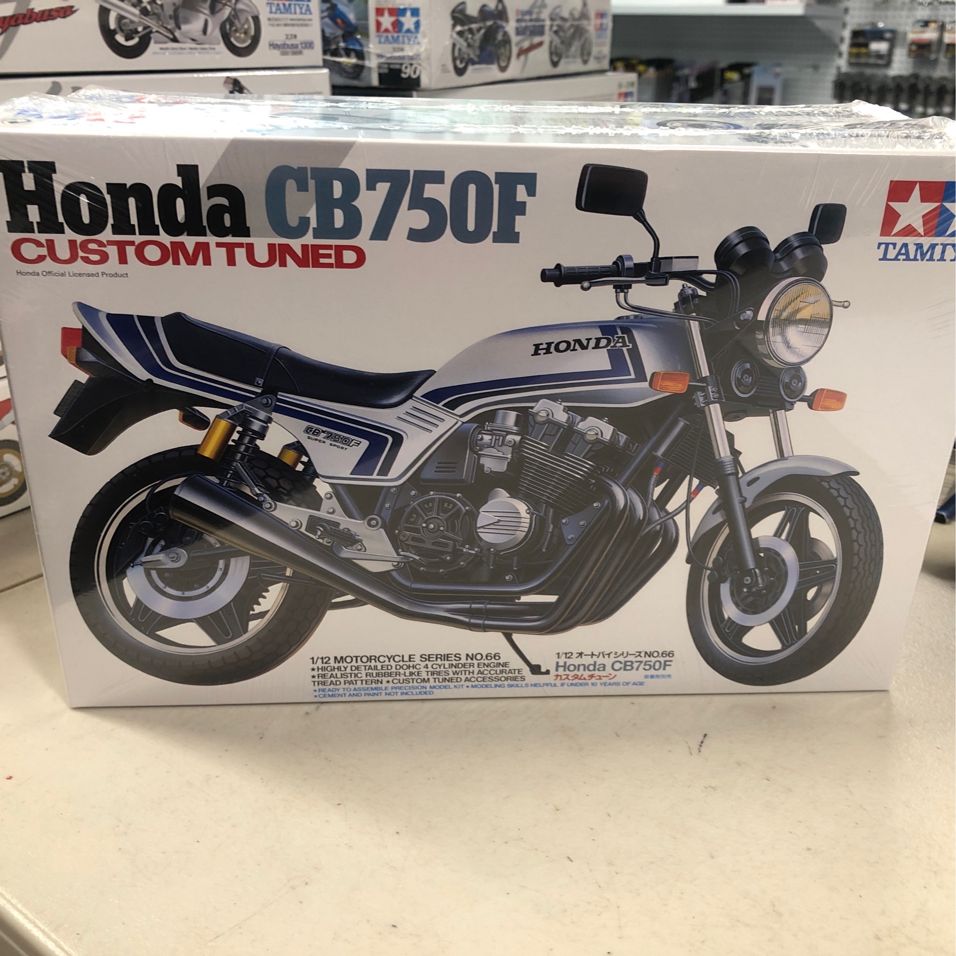 タミヤ 1/12 HONDA CB750F カスタム完成品 - 模型/プラモデル